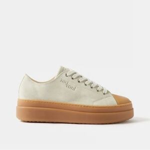 Isabel Marant Austen Embossed Suede Sneakers- size 39
